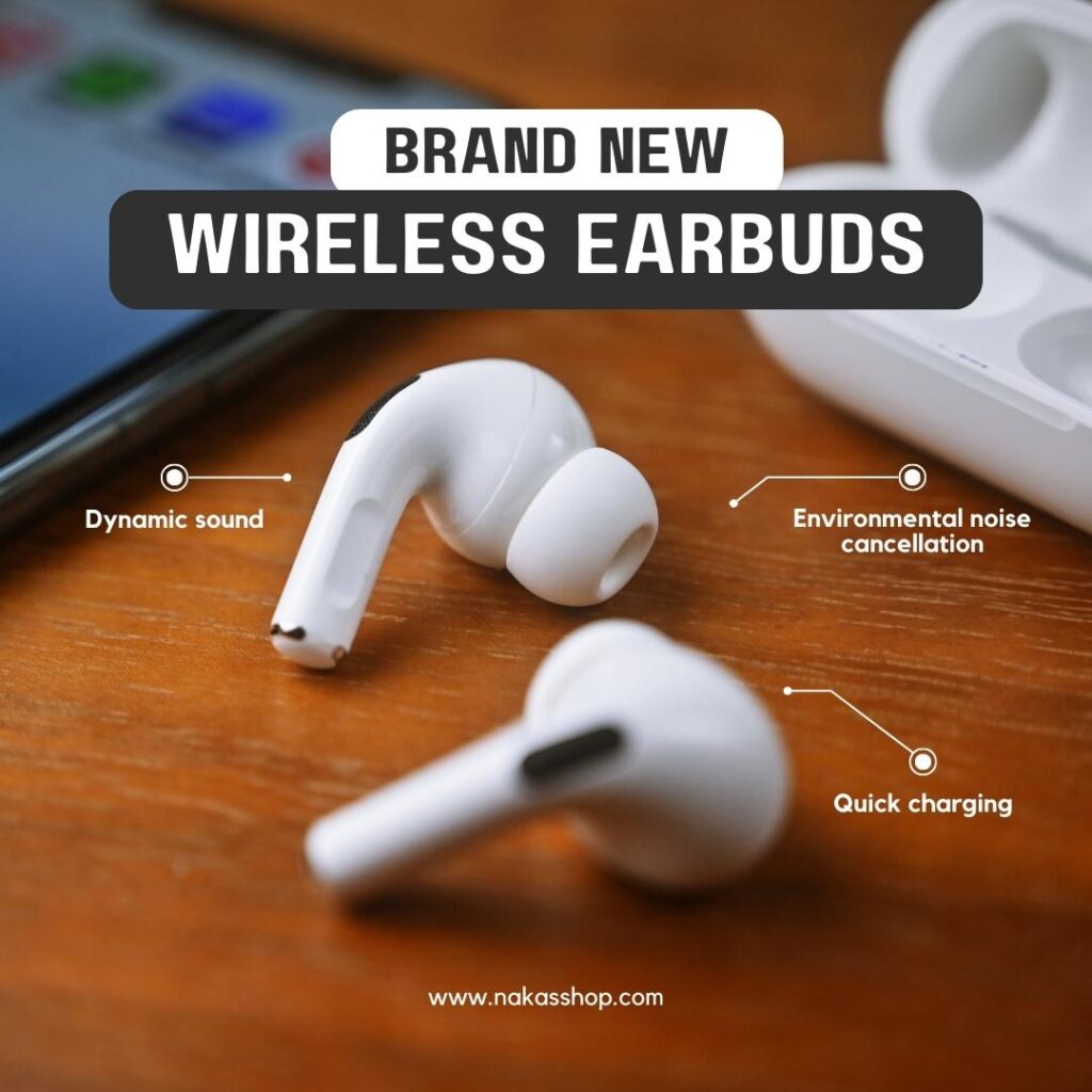 wireless earbuds