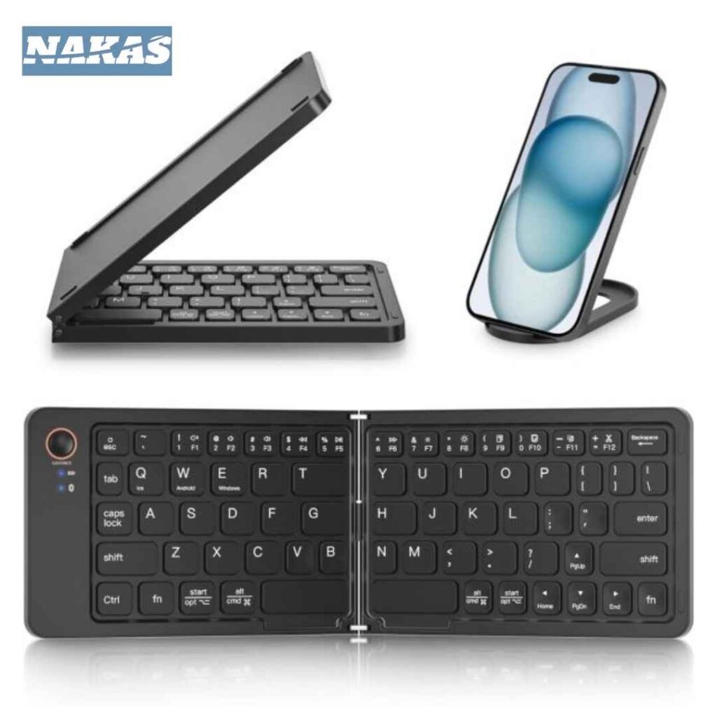 Folding Pocket Bluetooth Keyboard