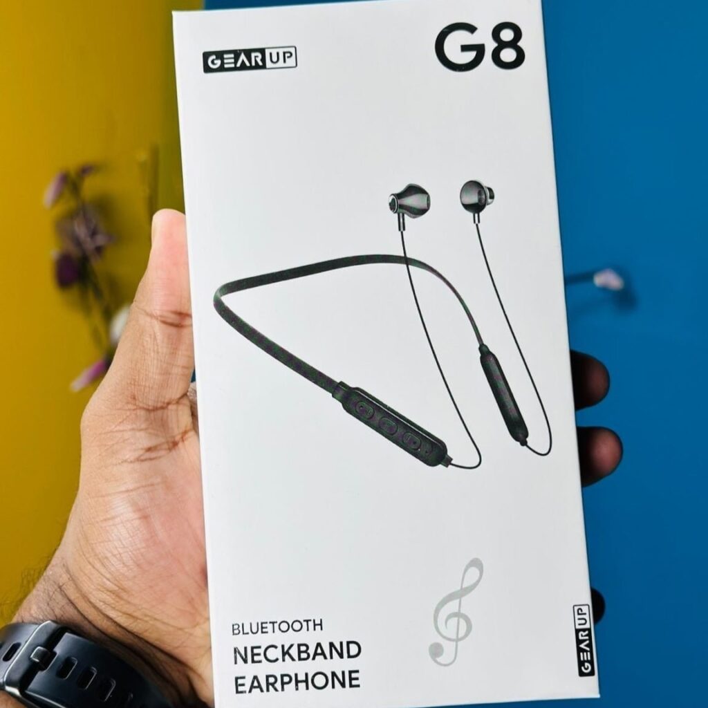 G8 Sports Neckband With Magnetic Headsets