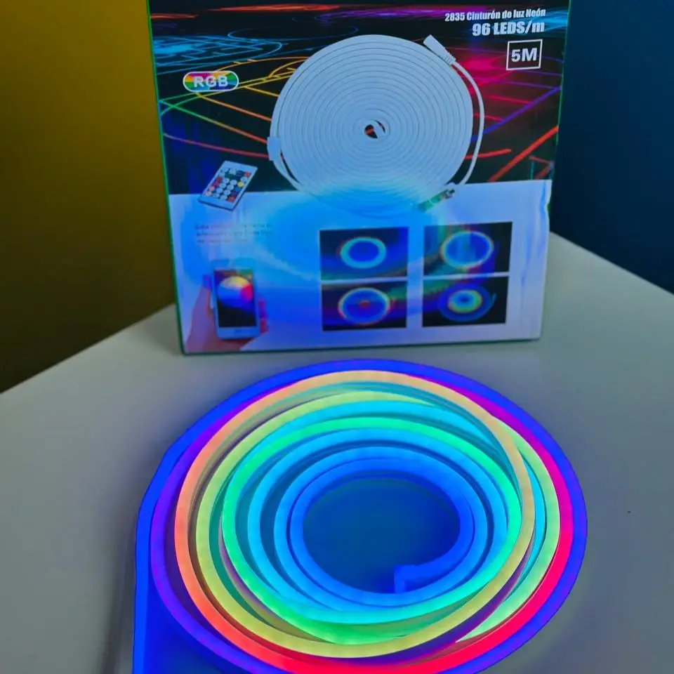 GearUP NRGB50 5 Meter RGB Neon Light with App & Remote Control